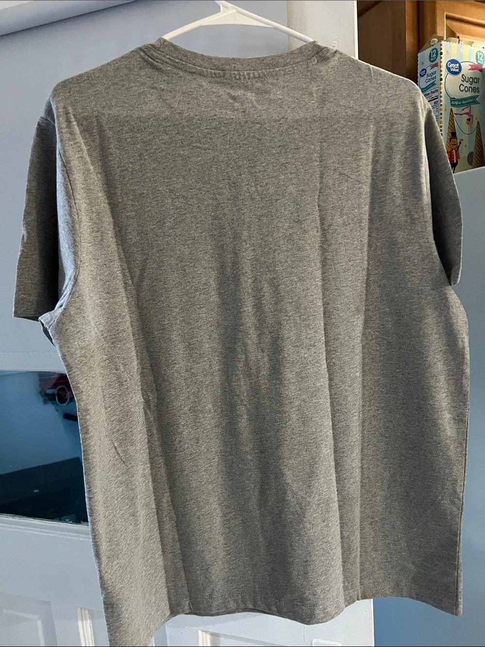 Banana Republic Gray Graphic Logo Sweater